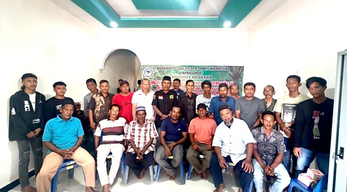 Apkasindo Nagan Raya Dorong Stabilitas Harga TBS dan Pengelolaan Sawit Berkelanjutan