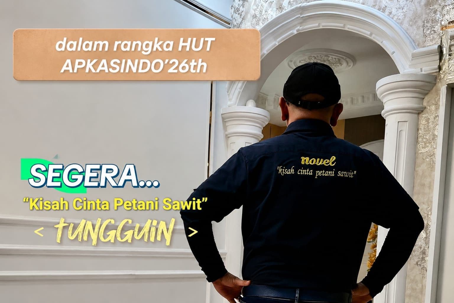 Dalam Rangka HUT ke-26, APKASINDO Luncurkan Novel Kisah Cinta Petani Sawit Indonesia