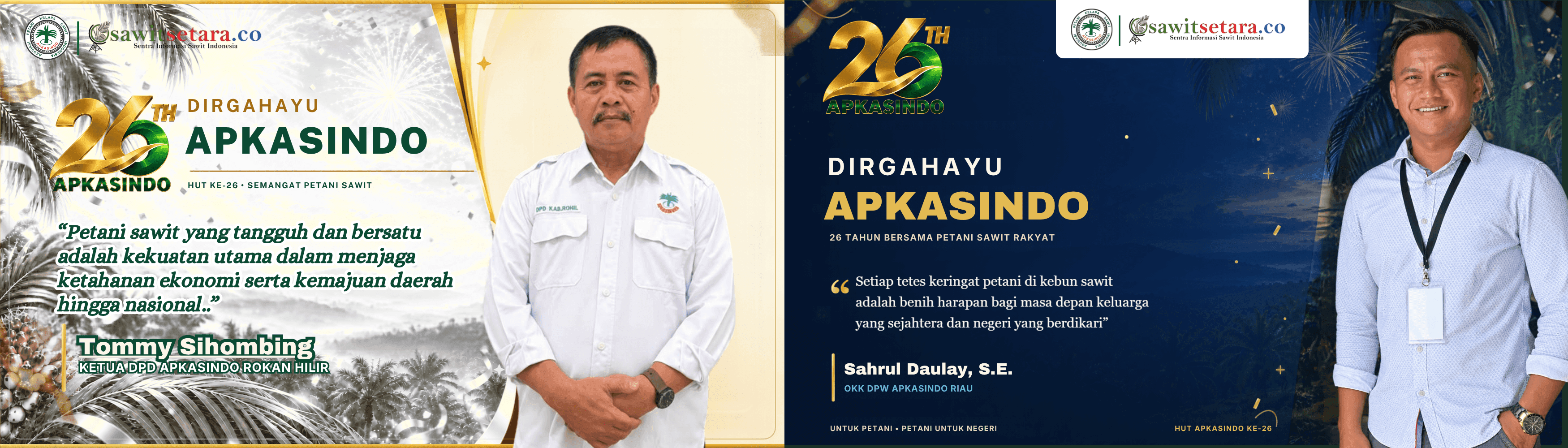 HUT APKASINDO - DPD ROHIL