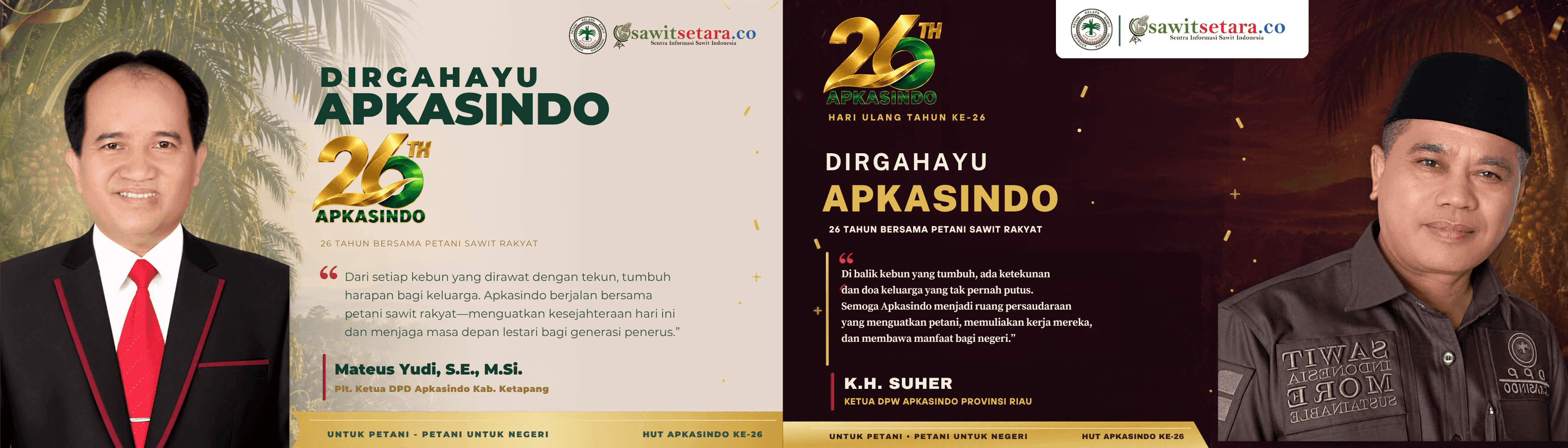 HUT APKASINDO - DPW RIAU