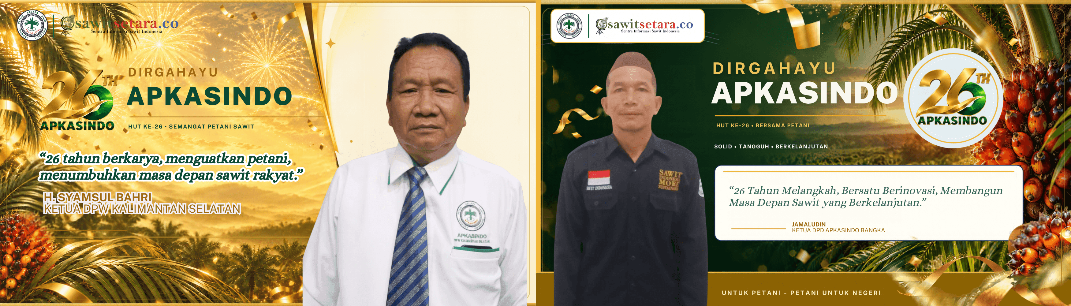 HUT APKASINDO - DPW KALSEL