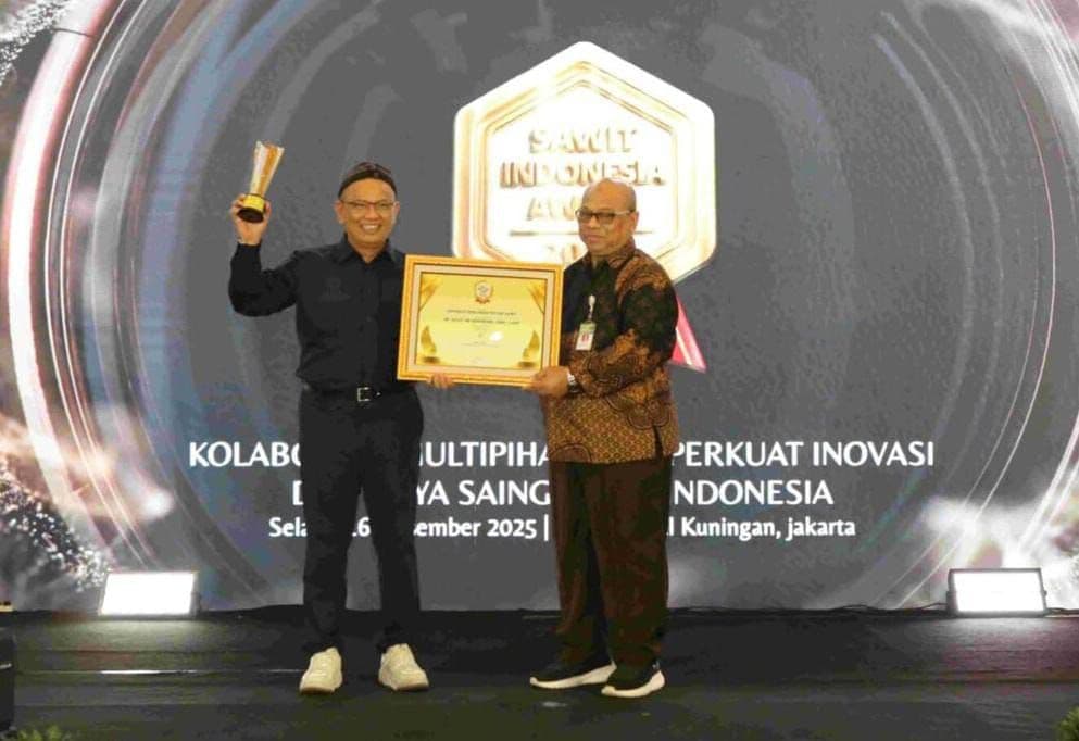 Dianugerahi Penghargaan 4th Sawit Indonesia Award 2025, Dr. Gulat Tegaskan Komitmen APKASINDO Kawal Kebijakan Petani Sawit 