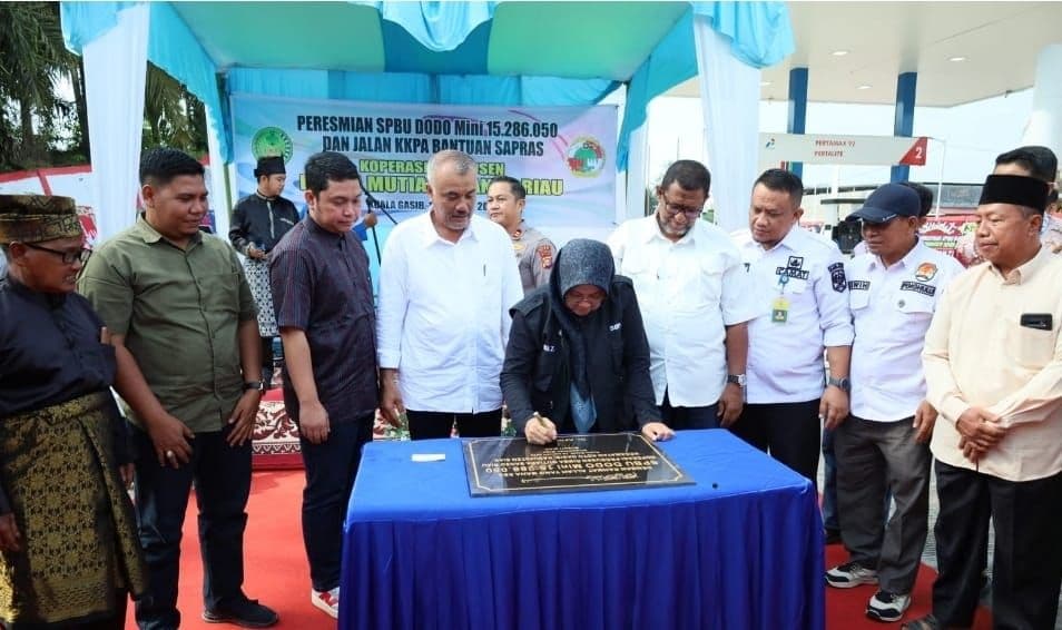 Pemkab Siak Bangun Jalan Sawit 8 Kilometer, Didanai BPDP Senilai Rp 6 Miliar