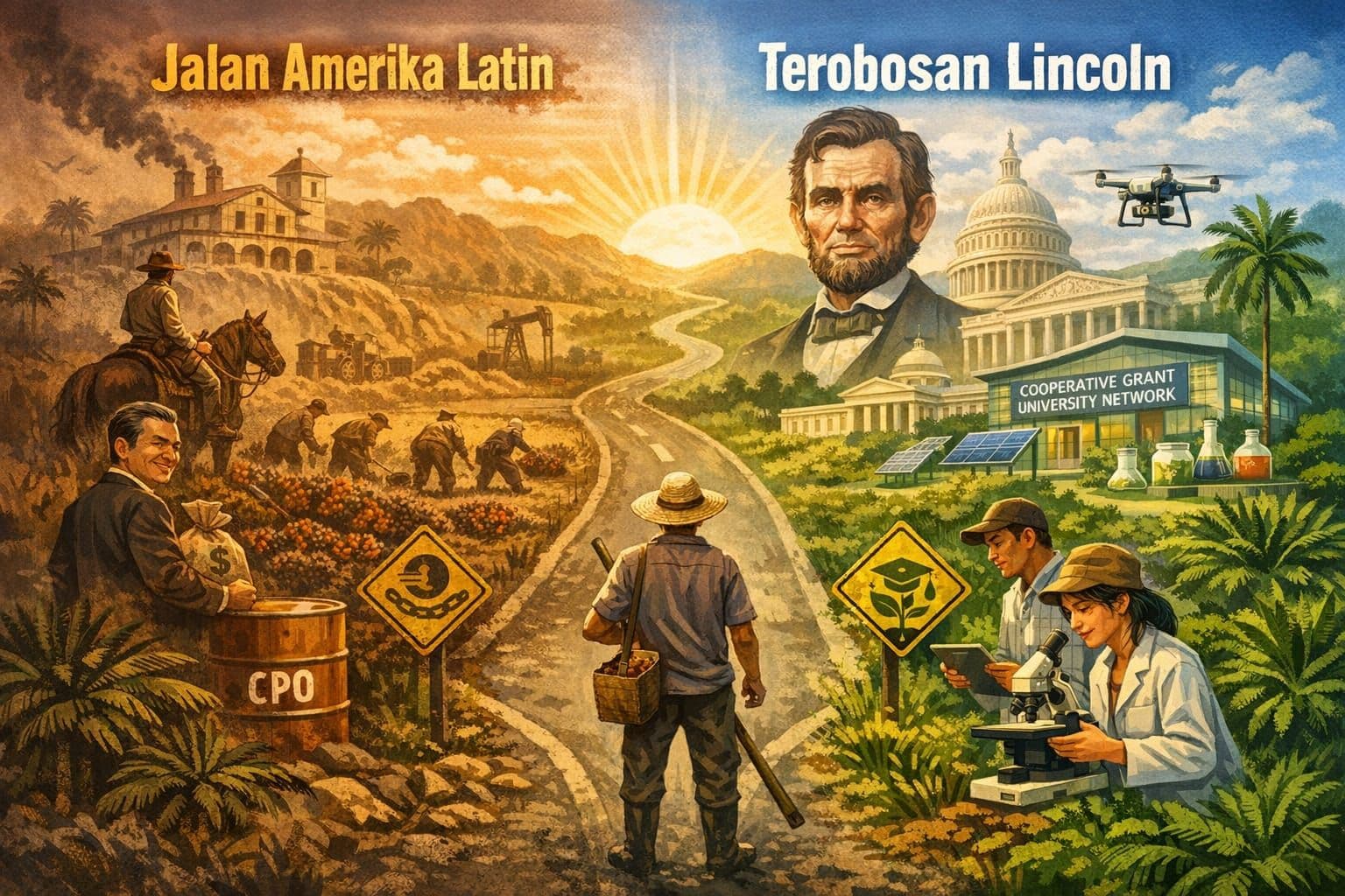 Rekonsiliasi Sejarah Sawit: Prof Agus Pakpahan Ingatkan Indonesia agar Tak Terjebak Jalan Amerika Latin