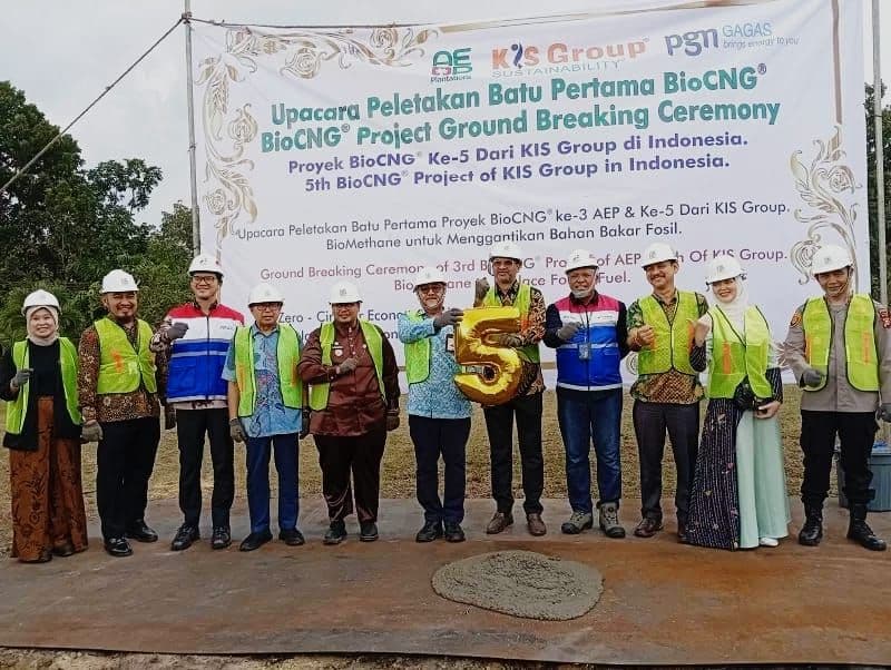 Pabrik Pengolah Limbah Sawit Jadi BioCNG Dibangun di Tapung Hilir