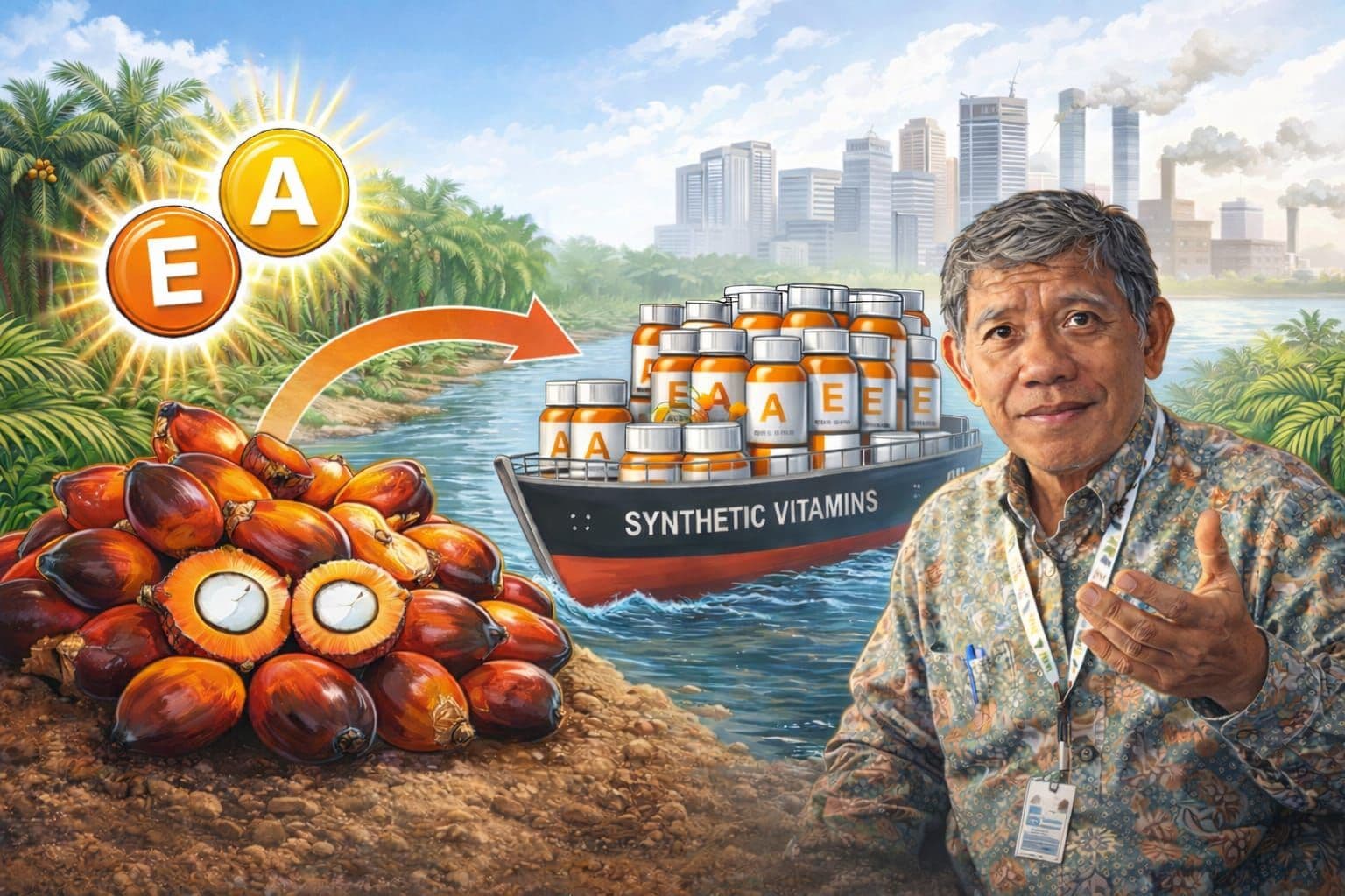 Sawit Kaya Nutrisi Alami, Indonesia Justru Impor Vitamin Sintetis