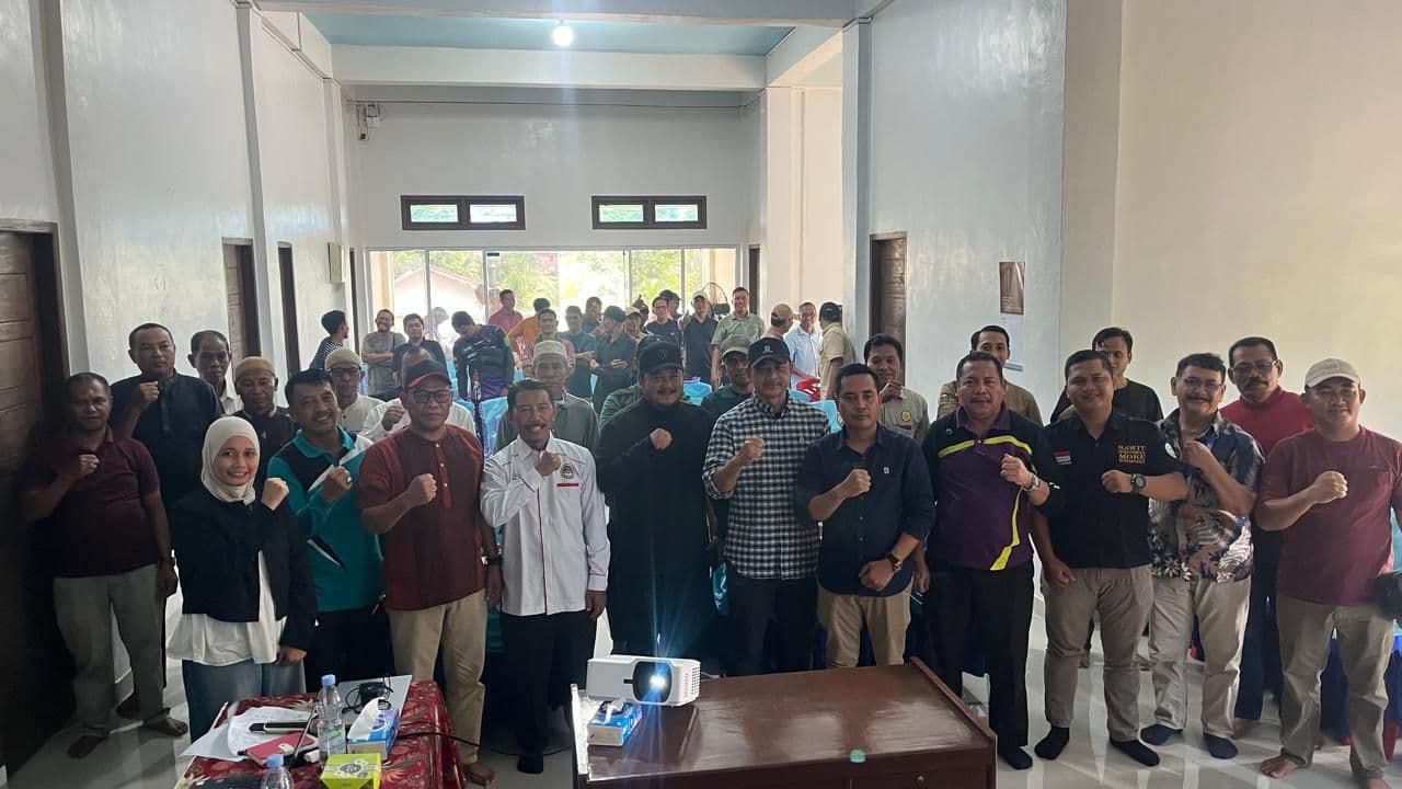 Pemkab Inhu Sosialisasi PSR di Batang Cenaku, APKASINDO Tekankan Manfaat dan Siap Dampingi Petani