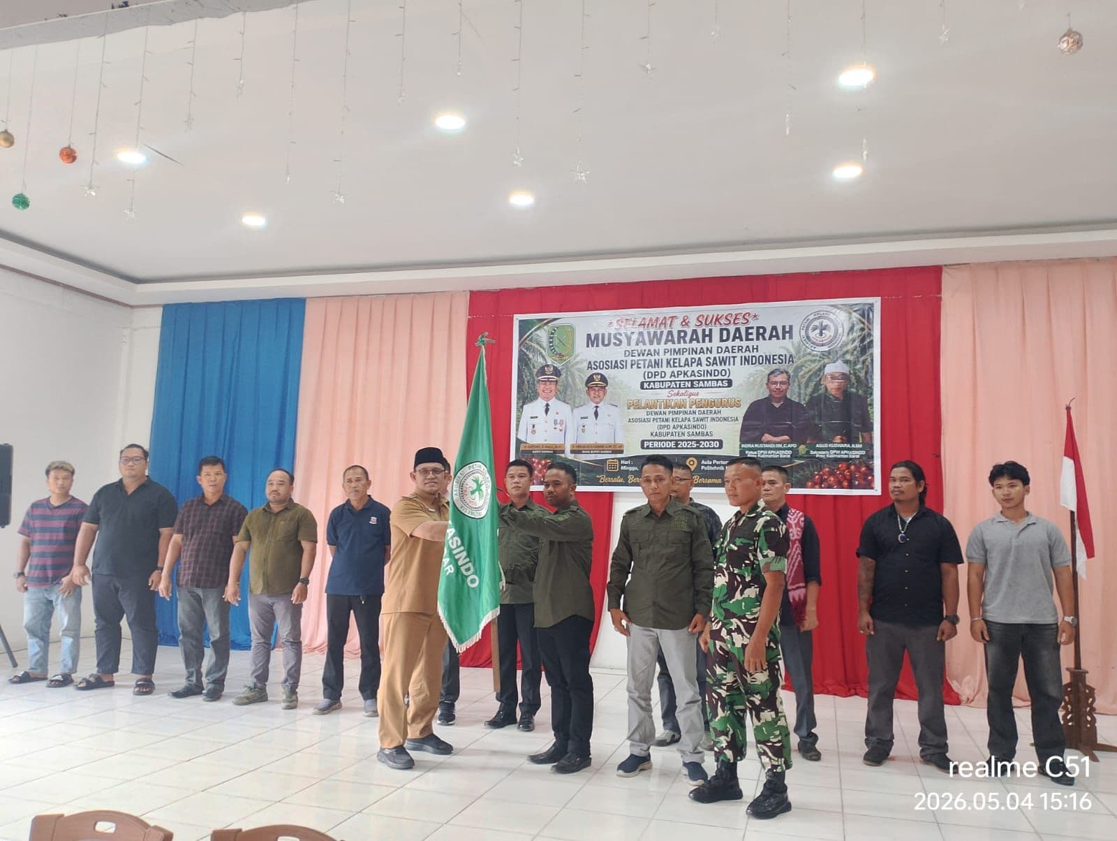 Musda dan Pelantikan DPD APKASINDO Sambas 2025–2030, Perkuat Konsolidasi dan Perjuangan Petani Sawit