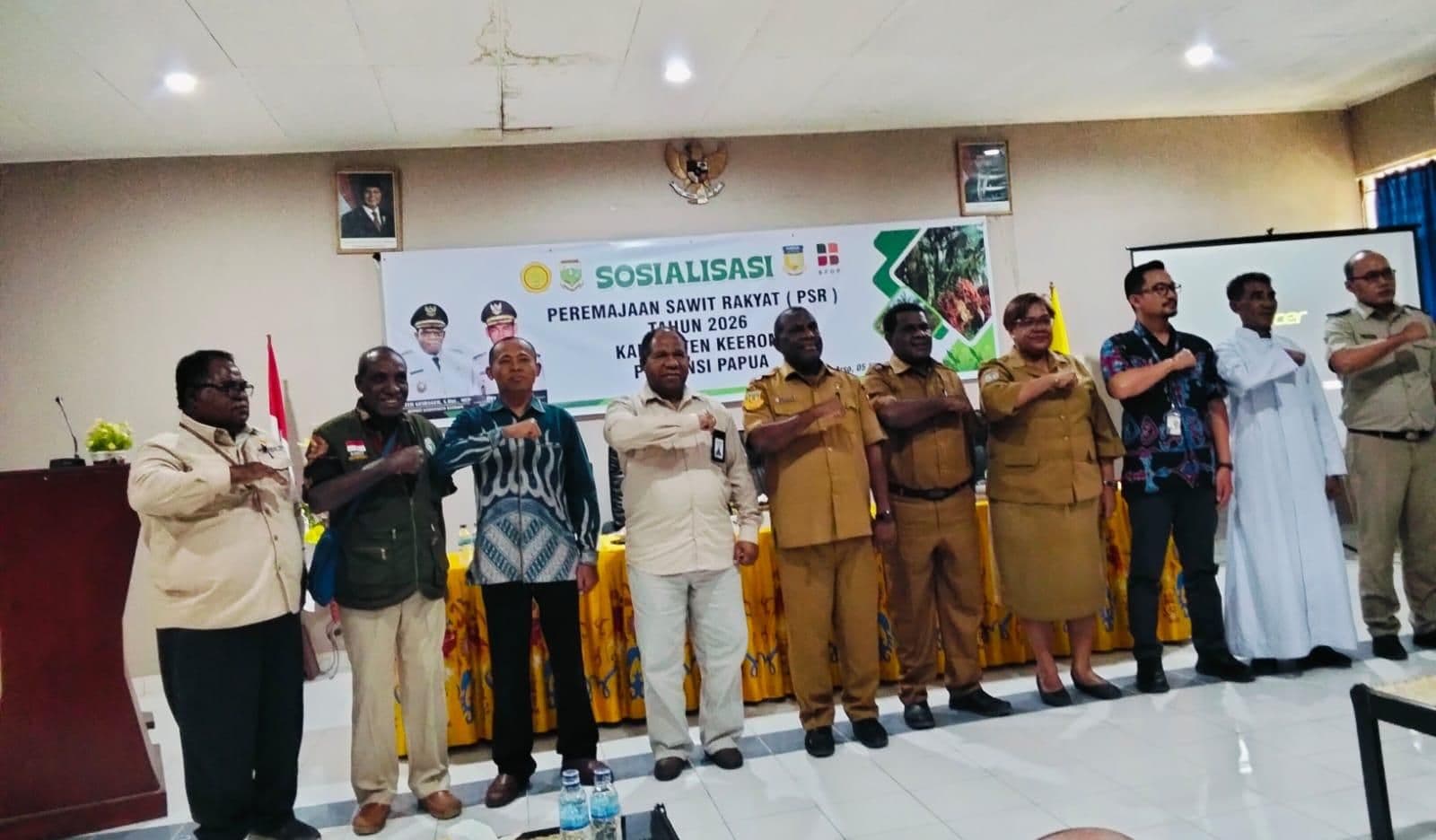 Sosialisasi Percepatan PSR di Keerom, APKASINDO Papua Dorong Kemandirian dan Hilirisasi Sawit
