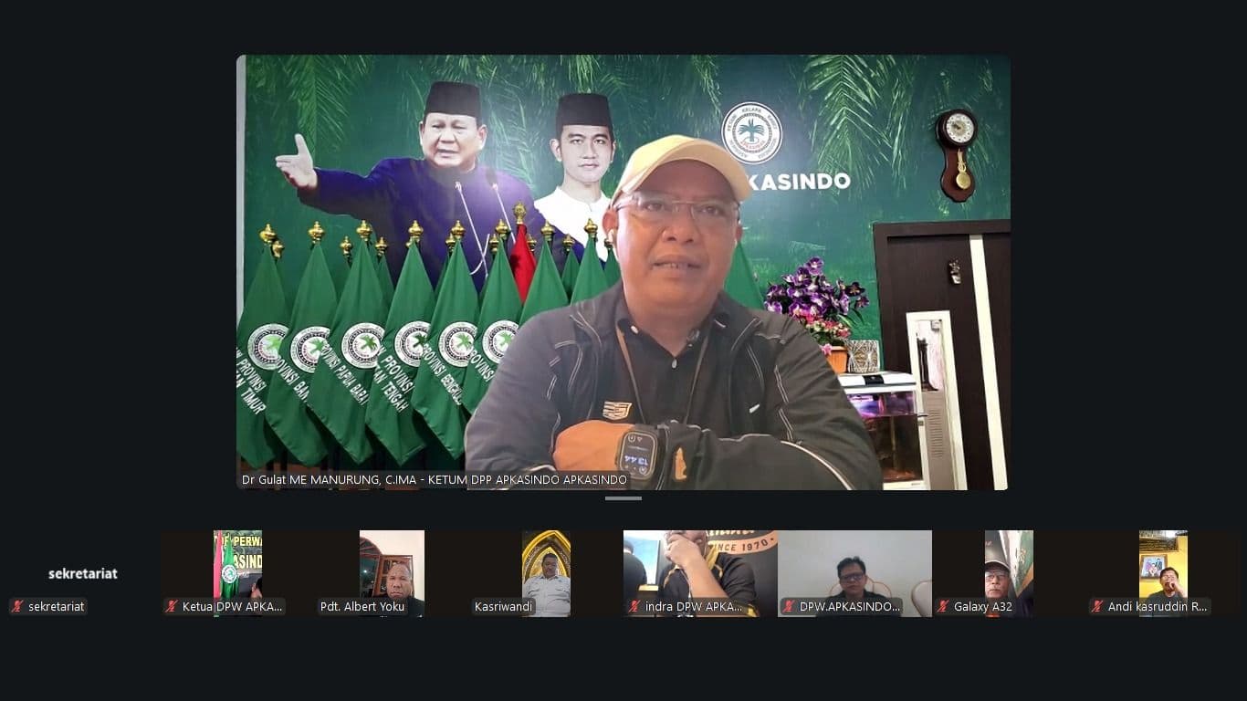 Ketua Umum APKASINDO Kumpulkan DPW se-Indonesia Jelang Pertemuan dengan Menko Polkam dan KSP RI