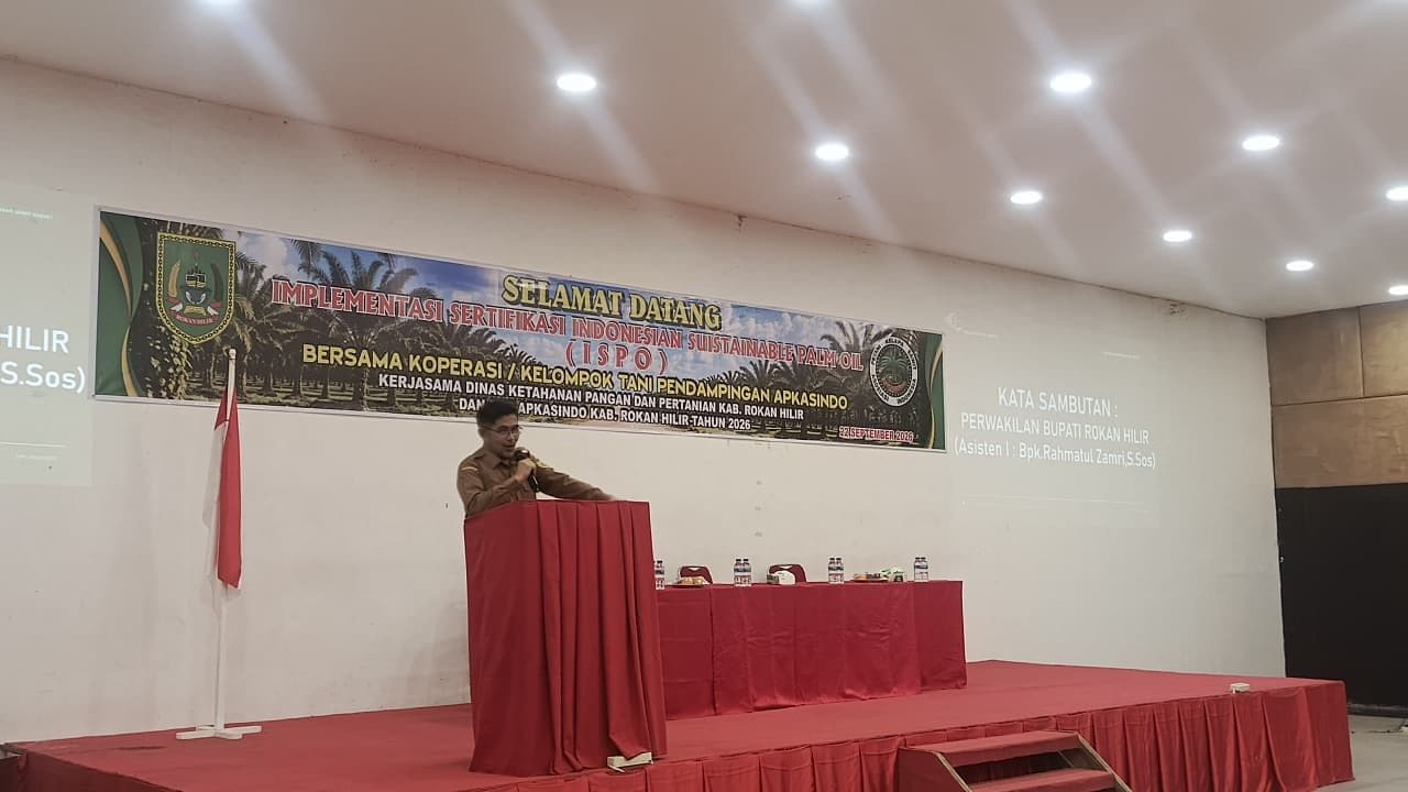 Pemkab Rohil Dorong PSR sebagai Pintu Masuk Sertifikasi ISPO