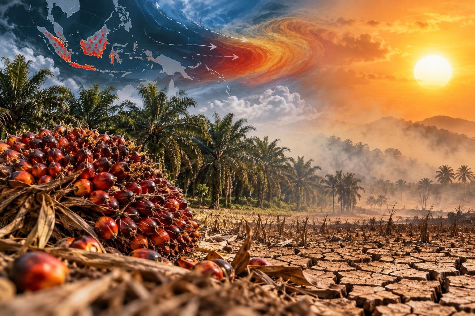 El Nino Mulai Mengancam Produksi Sawit, Dampaknya Bisa Terasa hingga 2028