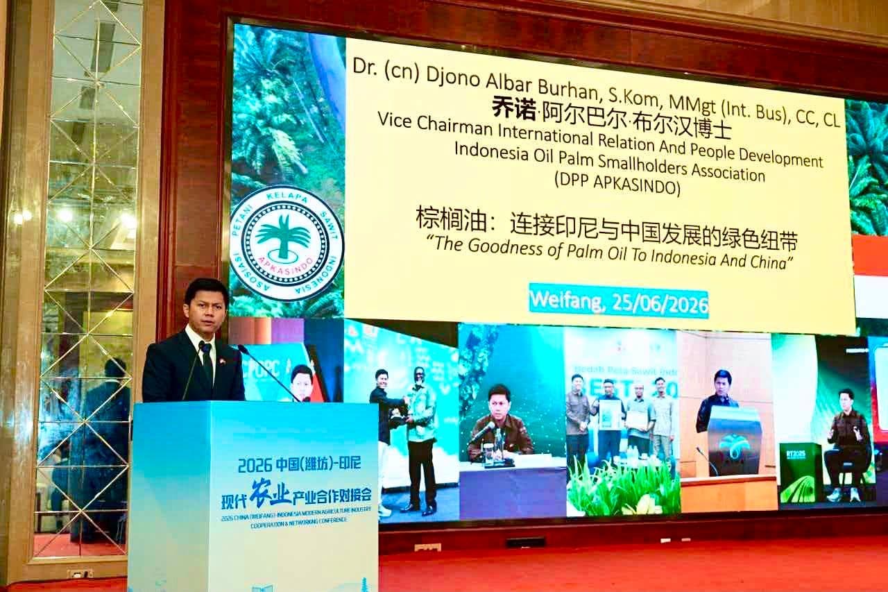 APKASINDO Dampingi Wakil Menteri Bappenas Bahas Efisiensi Sektor Hulu Melalui Mekanisasi di Beijing, China
