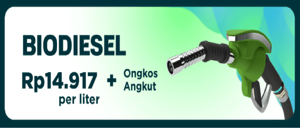 Mei 2026, HIP BBN Biodiesel Sebesar Rp14.917/Liter