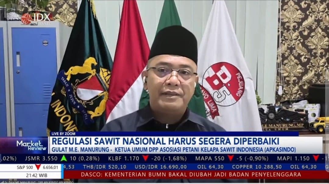 APKASINDO: Jangan Terlalu Romantis dengan Uni Eropa Soal Sawit, CPO Indonesia Sulit Masuk Tersandung EUDR