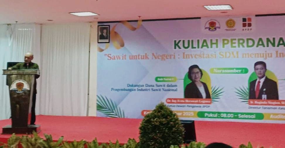 Kukuhkan Maba Poltek CWE, BPDP Tekankan Pentingnya Pendidikan untuk Masa Depan Perkebunan Indonesia