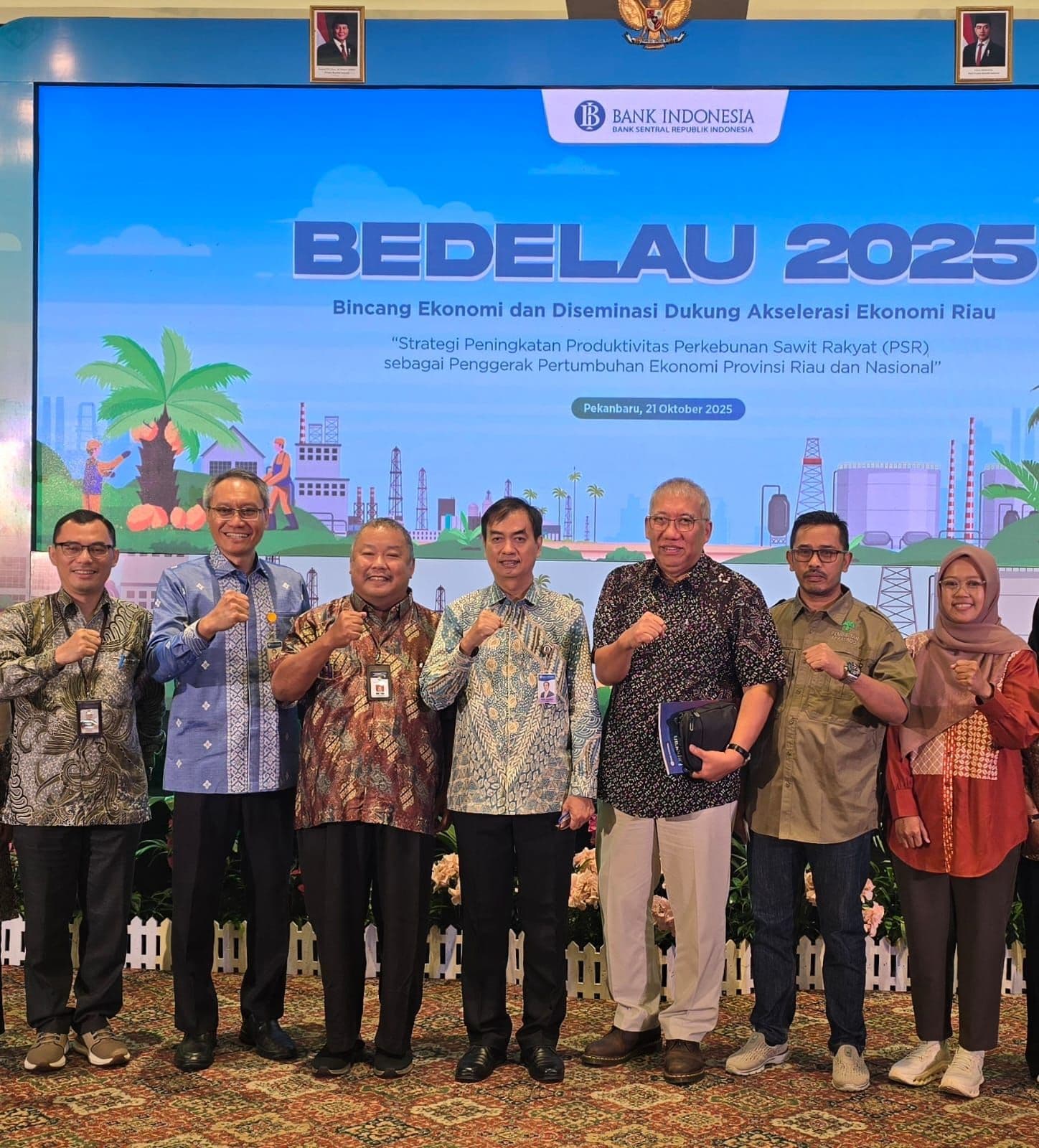 APKASINDO Hadiri Bedelau 2025 Tajaan BI, Bahas Ekonomi dan Diseminasi Dukung Akselerasi Ekonomi Riau