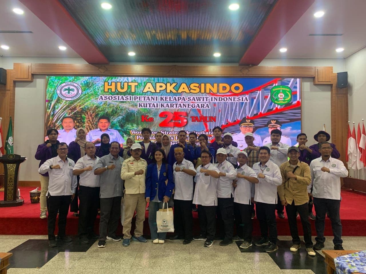 Apkasindo Kukar Rayakan HUT ke-25, Dorong Petani Sawit Swadaya Menuju Indonesia Emas 2045
