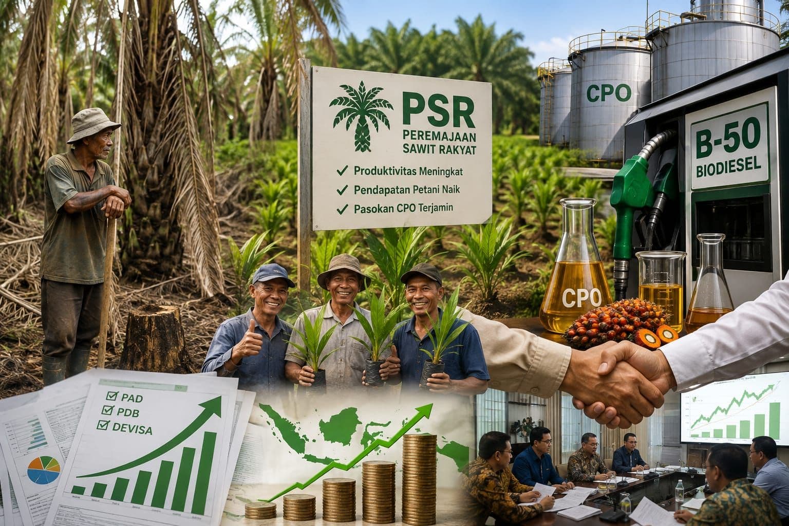 Mandatori PSR Dinilai Mendesak untuk Menjamin Pasokan CPO B-50