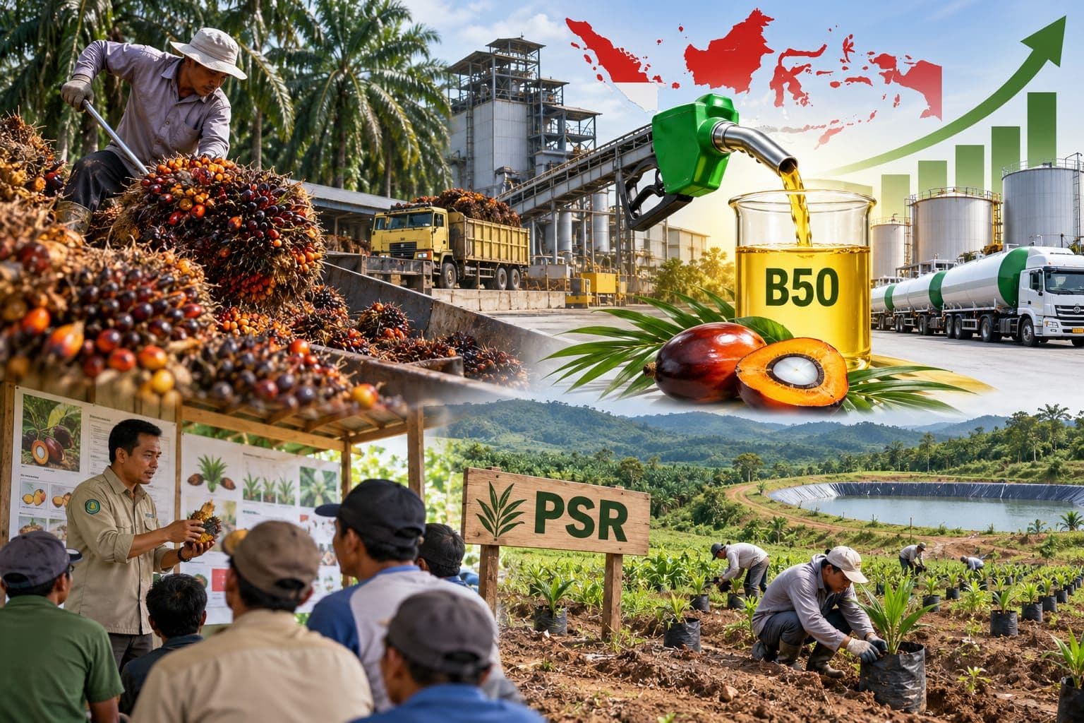 Mandatori PSR Dinilai Mendesak untuk Imbangi Kebutuhan Biodiesel B50