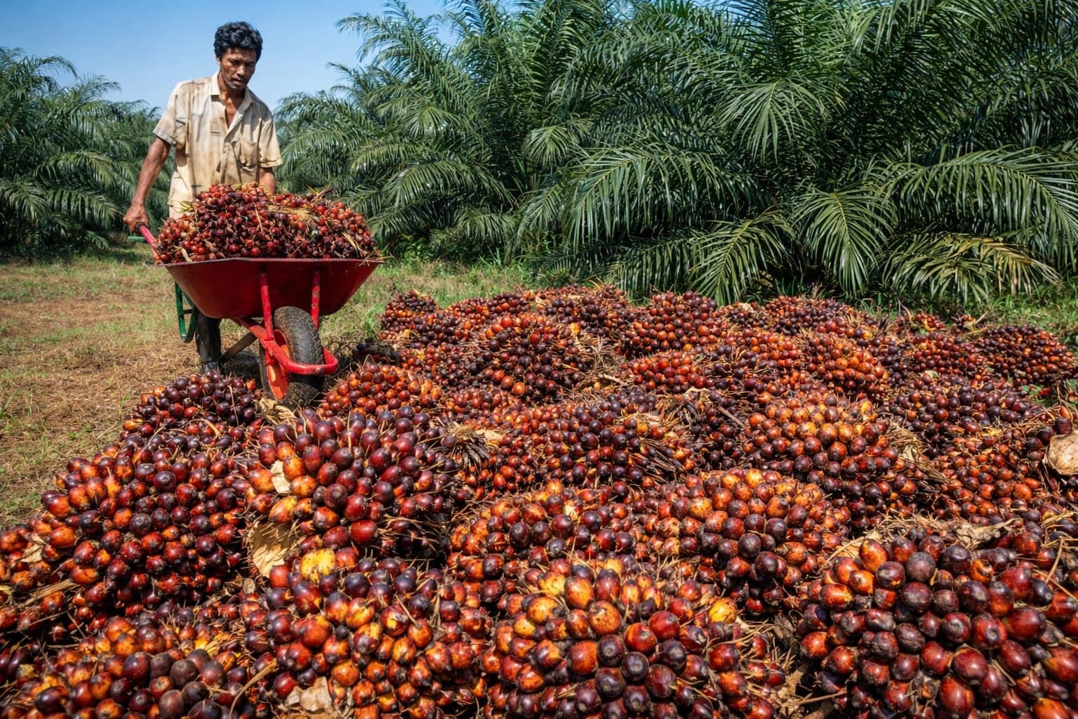 Buntut Kernel Tertekan, Harga TBS Sawit Plasma Riau Periode 14-20 Oktober Turun Jadi Rp 3.783 per Kg