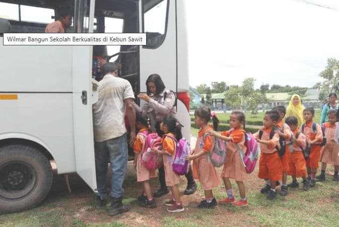Di Daerah Pelosok, Industri Sawit Ikut Mendorong Pendidikan
